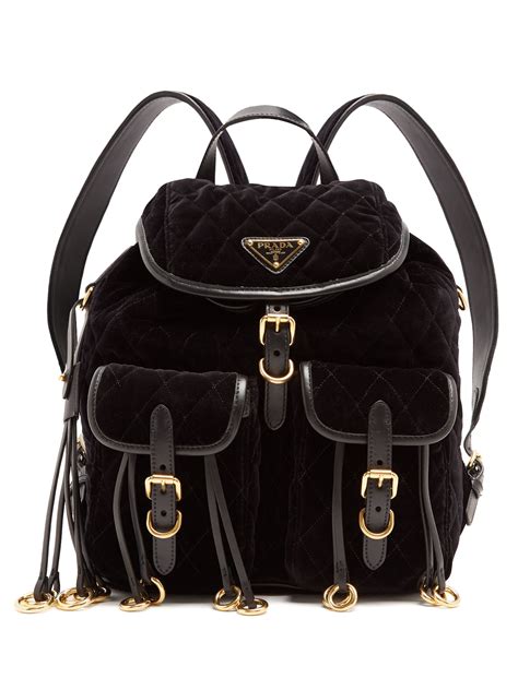 prada bag with fur|prada leather backpack.